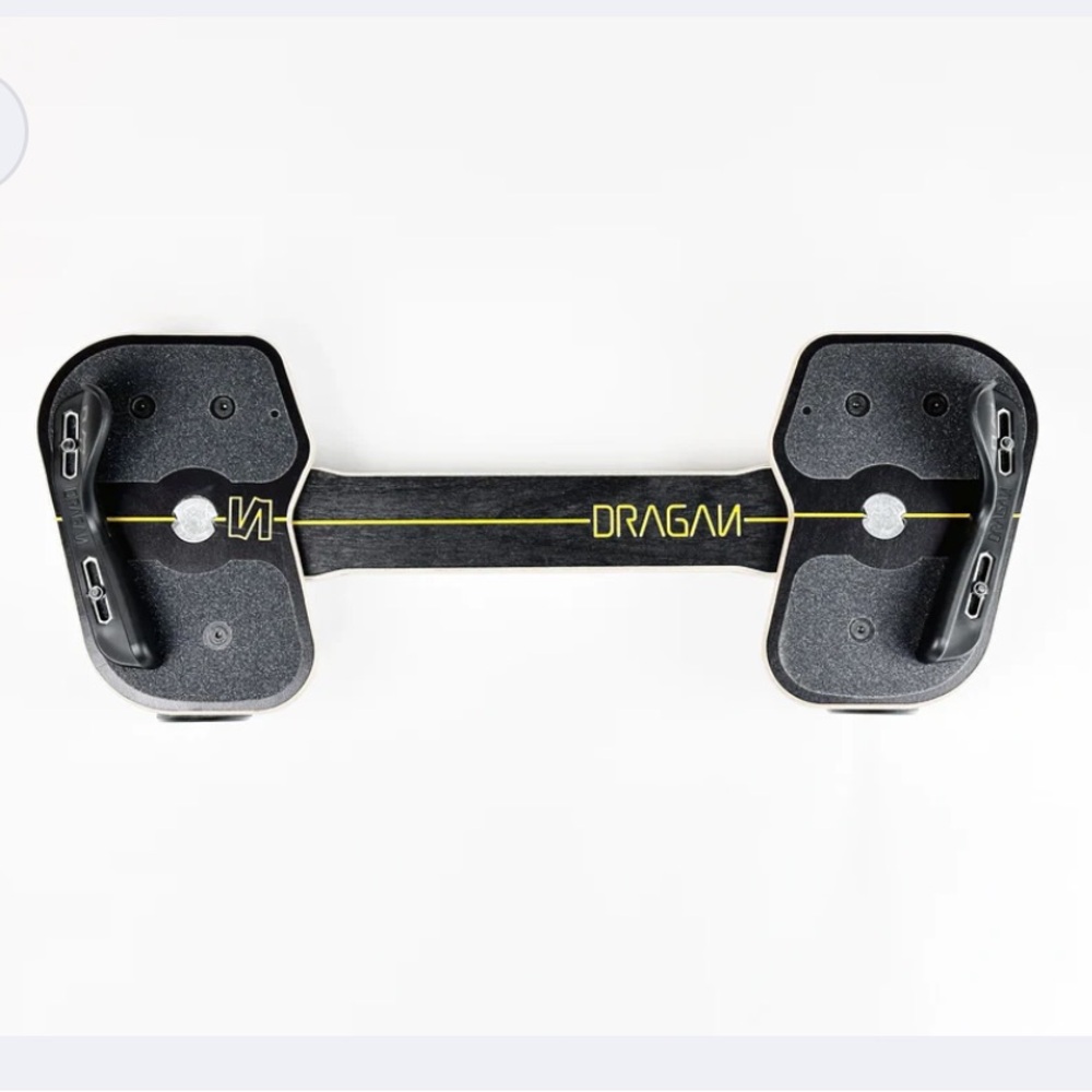 DRAGAN Cruiser Streetboard: Black Edition with yellow details - Picture 2 of 13